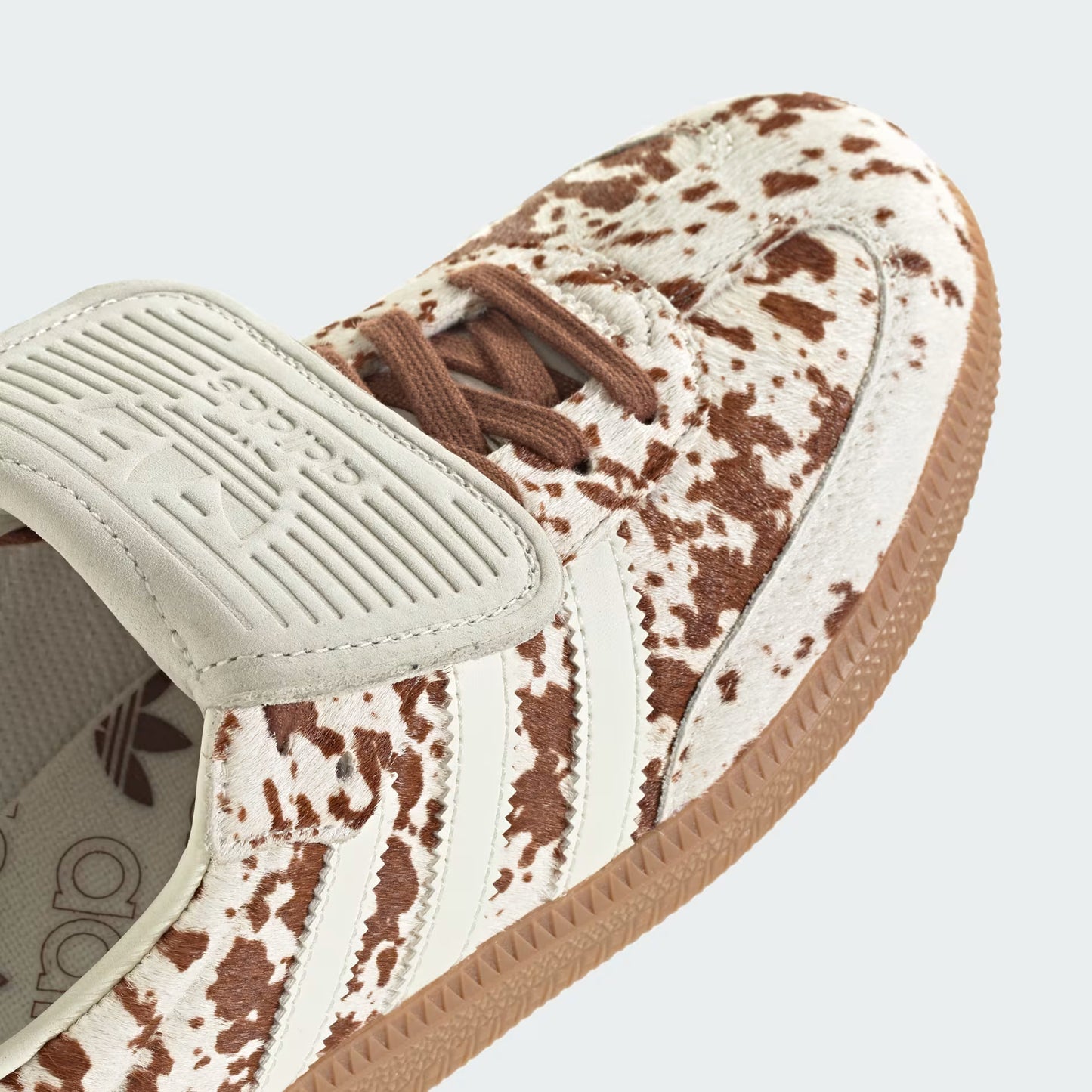 Cow Print Samba Long Tongue